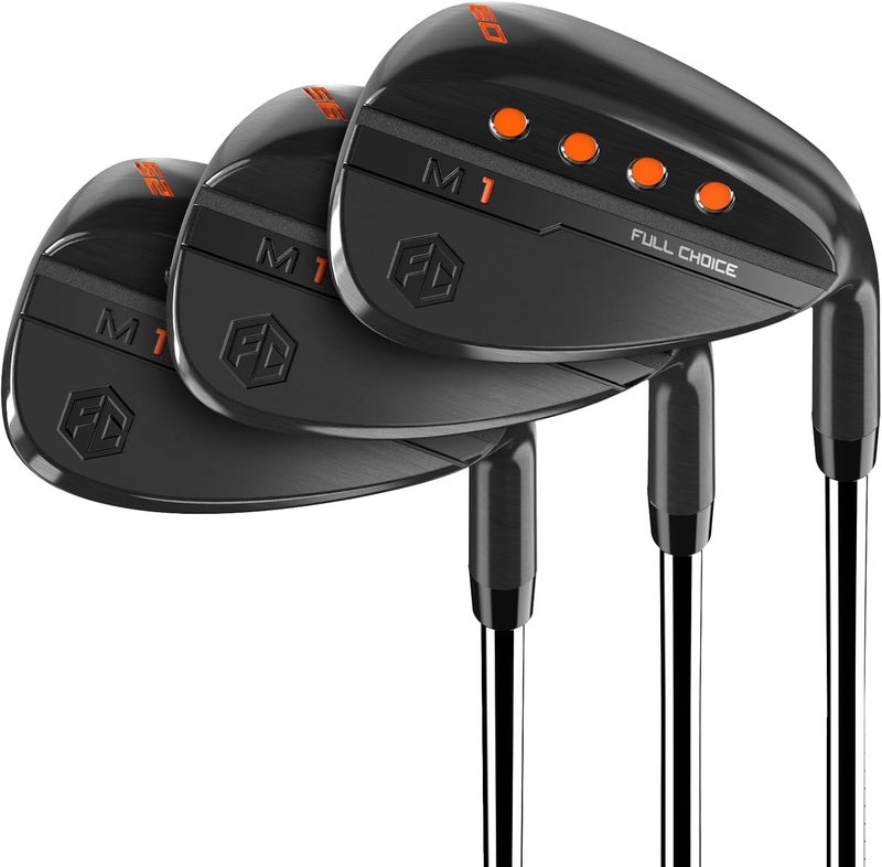 Full Choice Golf Wedges, CNC Milled Face for More Spin and Control, 52/56/60/70 Degree Golf Sand Wedge, Gap Wedge, Lob Wedge Golf Clubs, Wedges Golf Clubs for Men Women Right Hand - Image 1